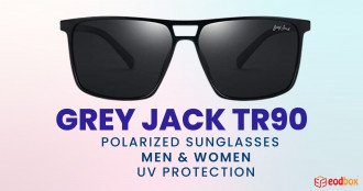 GREY JACK TR90 Polarized Sunglasses for Men Women