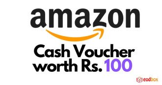 Amazon Cash Voucher of INR 100 (449)