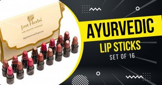 Just Herb Matte Lipstick pack